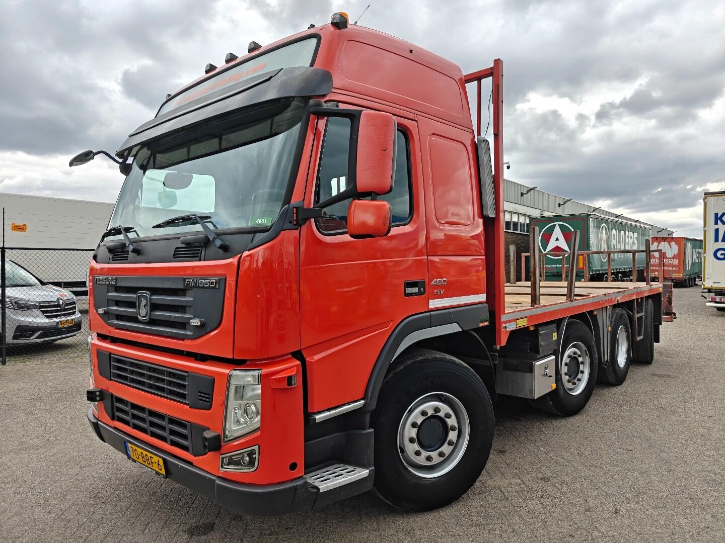 Terberg FM1850-T 8x4/6 SlaapCabine Euro5 EEV - KraanPositie - Voorbereid Voor ZelfRijden Achterop - RijplatenAuto - NL Truck | Vrachtwagens | Open laadbak
