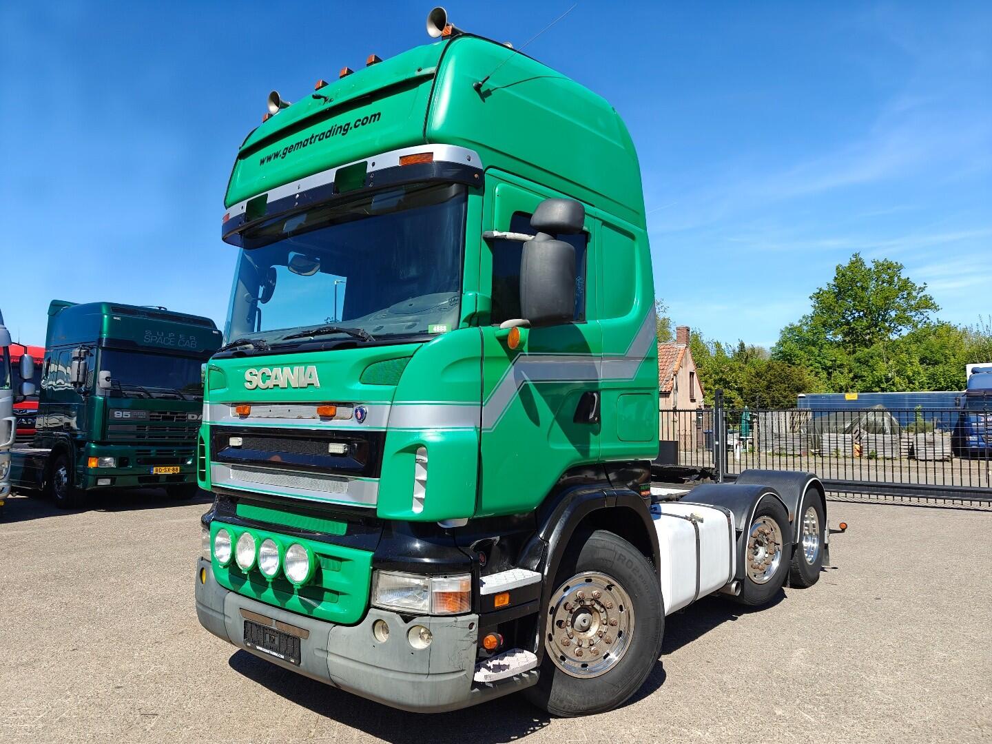 Scania R420 6x2/4 Topline Euro3 - Hydrauliek - Belgische Truck | Trekkers | Standaard trekker