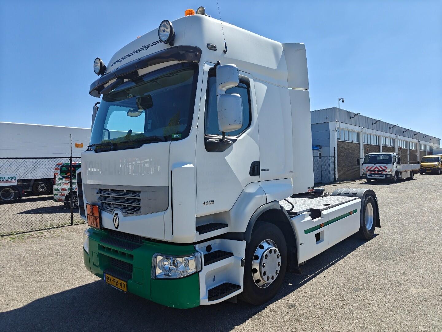 Renault PREMIUM 460.19 T 4x2 SlaapCabine Euro5 - ADR EX/II EX/III FL AT - Hydrauliek - 356.565km Origineel | Trekkers | Gevaarlijke stoffen