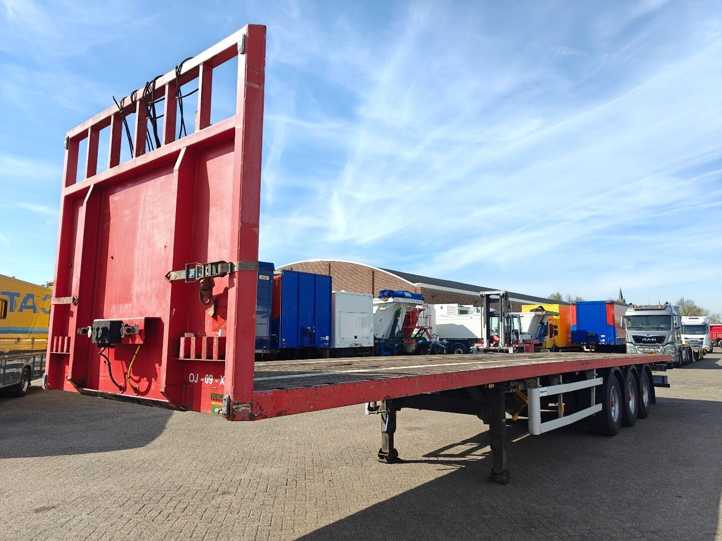 Tracon Trailers TO 3 Open laadbak - Rongpotten - HardHouten Vloer - 3Assen BPW Trommel | Trailers | Open laadbak