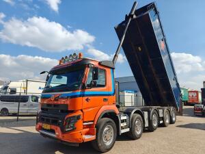 Volvo FMX 460 10x4 DagCab Euro6 - Hardox Kieper  23,8m3 + MilieuKleppen - NL Truck