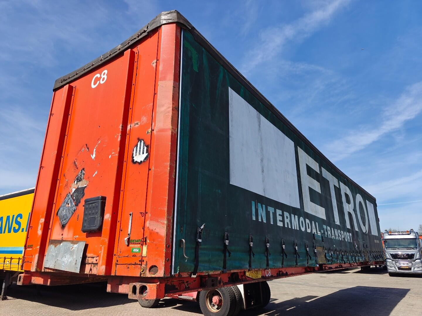 Container Intermodaal 45FT schuifzeilen 10 stuks op voorraad | Onderdelen | Container