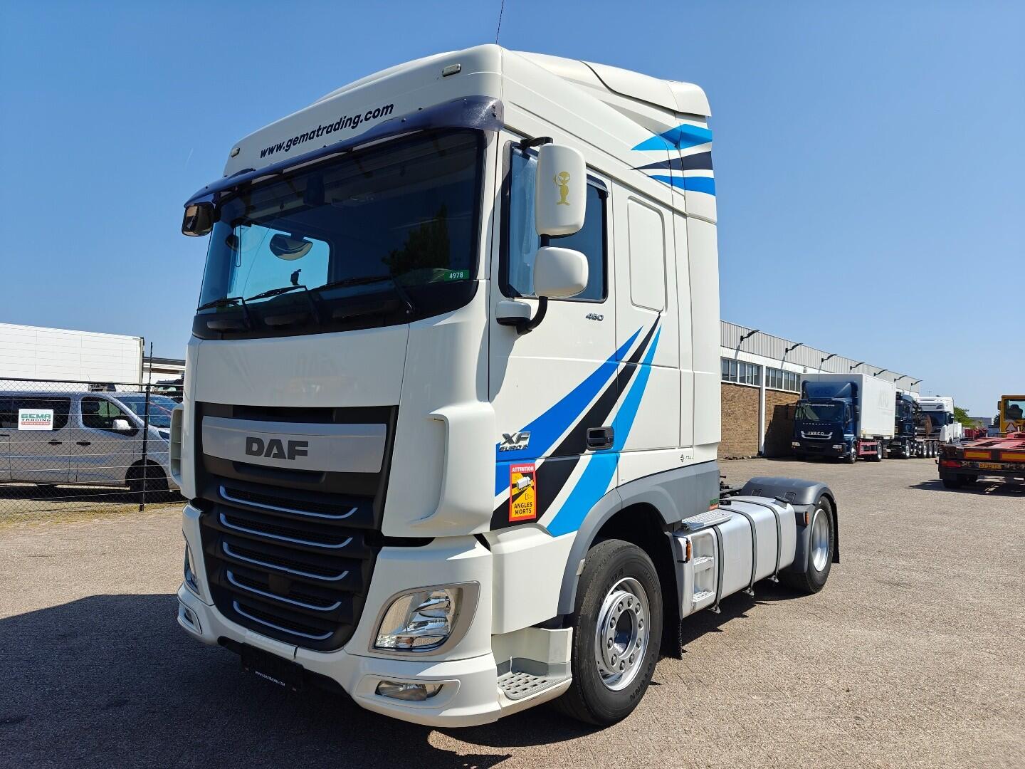 DAF XF 460 FT 4x2 Space Cab Euro6A - Dubbele Tank - Belgische Registratie | Trekkers | Standaard trekker