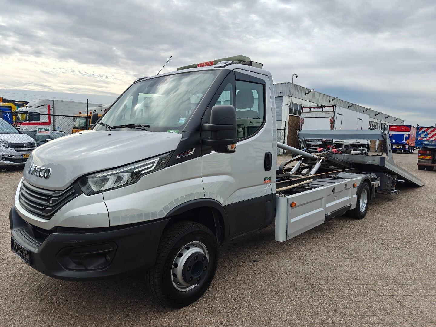 Iveco Daily 72-21 Hi Matic 4x2 DagCabine (3zits) Euro6E - Omarz S3.2000-037 + 3T Brill + 4690 KG Lier - BelgischeRegistratie 03/2027 APK | Vrachtwagens | Bergingswagen