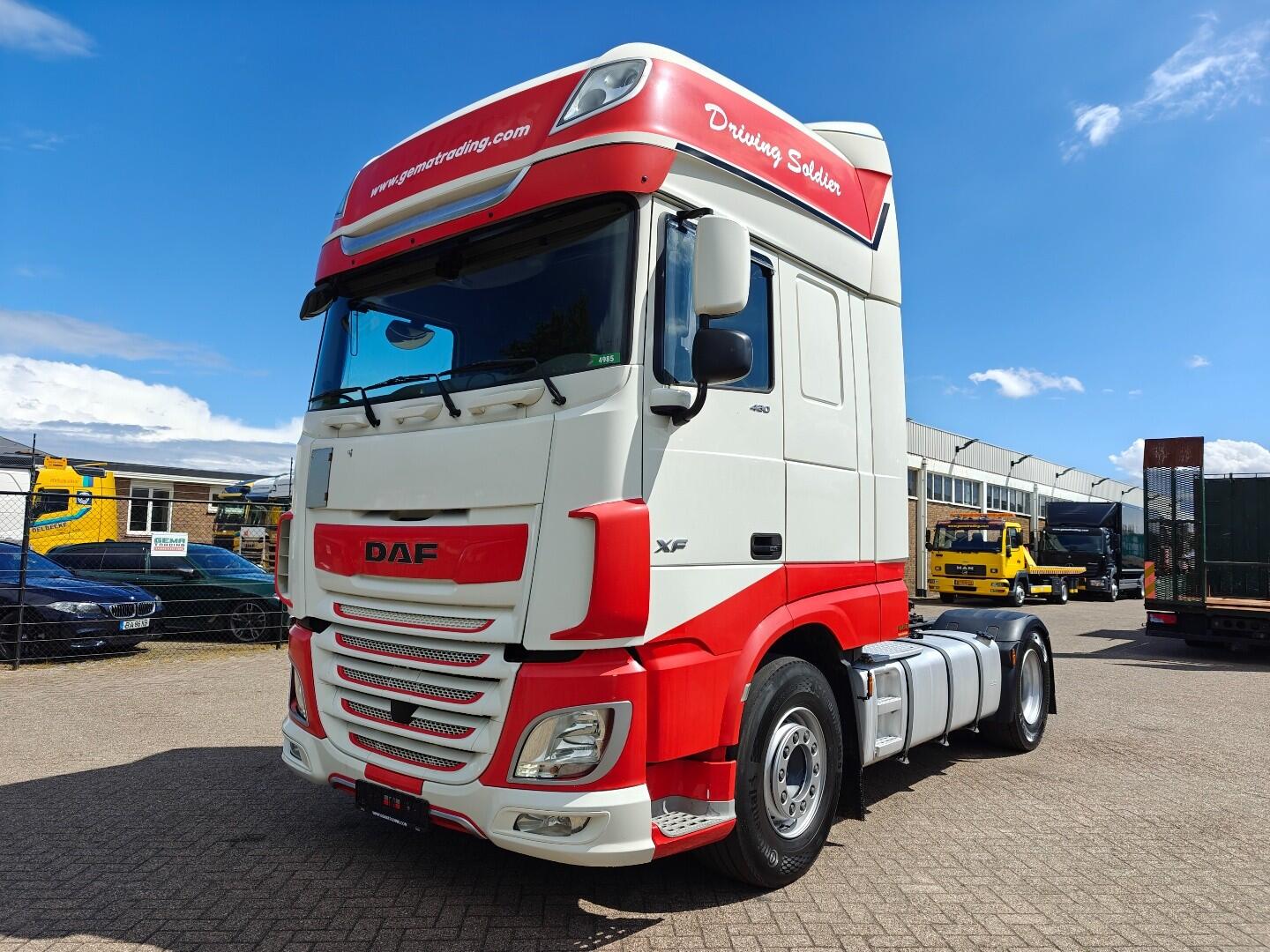 DAF XF 480 FT 4x2 SuperSpaceCab Euro6C - Dubbele Tank - StandAirco - NieuweNokkenAs - 530.000 km - SmartTacho V2 | Trekkers | Standaard trekker