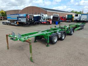 Jtf Trailers 6A52T20-20/40 LZV-Combi - 6 Assen Valx - 2 StuurAssen - 4 LiftAssen - Trommelremmen