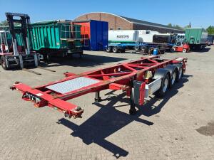 Van Hool A3C002 20 30FT TANK/SWAP - 3620KG - ADR - BPW Assen Schijf - Alcoa's - Banden 80%
