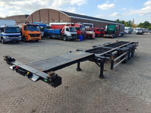 Groenewegen 40CC-12-27TUN 2x 20FT 1x30FT 1x40FT HiCube - Vast - BPW TrommelRemmen