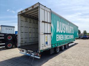 Krone SD Schuifzeilen SemiDieplader 13.6m - HefDak - BPW Assen Trommelrem