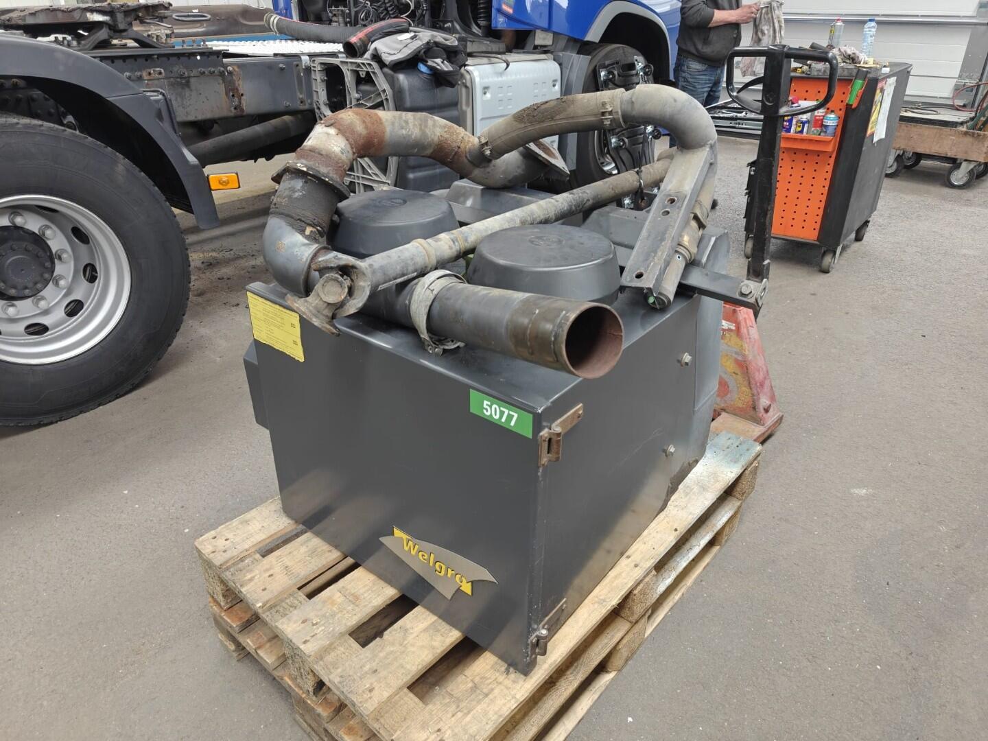 Welgro T5 CDL 12L 140 2018 - 1,4 Bar -  385KG - PTO | Onderdelen | Compressor