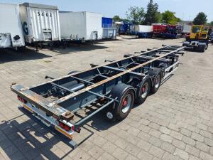 Netam-Fruehauf OCCR 39 327 A 40FT Container Chassis - TrommelRemmen - LiftAs - 5750KG - 3SMB Assen