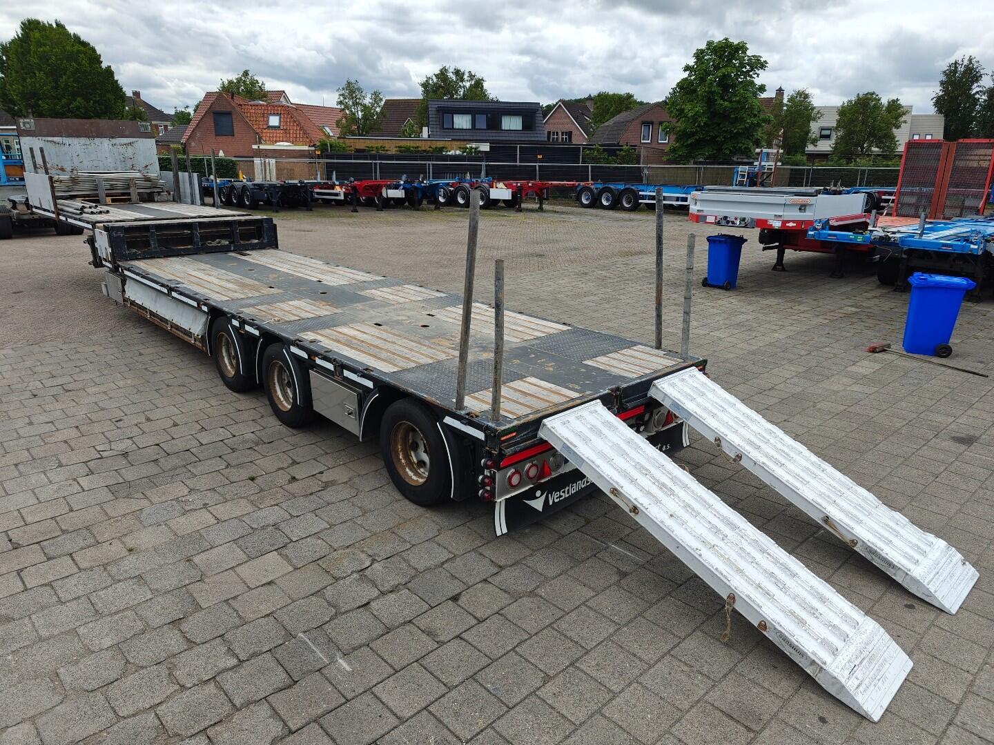 HRD STTB3N SemiDieplader - AluminiumBorden - Rongen - NaloopAs - LiftAs - Rampen - Uitschuifbaar - SAF Assen Trommelrem | Trailers | Semi-dieplader