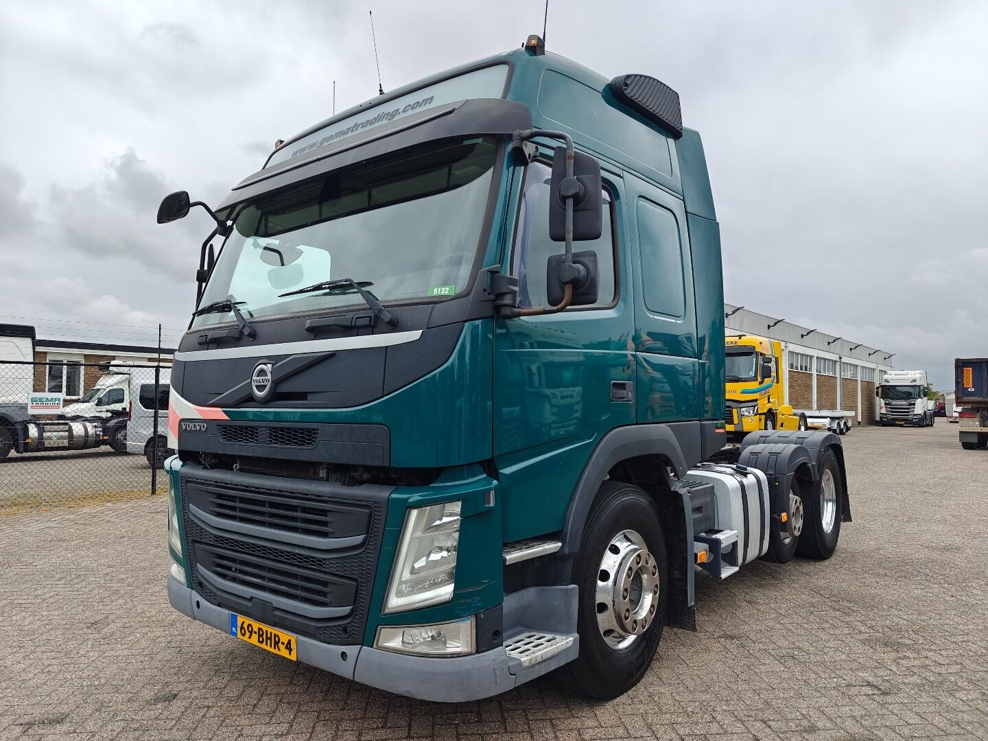 Volvo FM 410 6X2 Globetrotter Euro 6C - VEB+ - KiepHydrauliek - NaafReductie - Alcoa  - SchuifSchotel - 2 Stuks OpVoorraad | Trekkers | Standaard trekker
