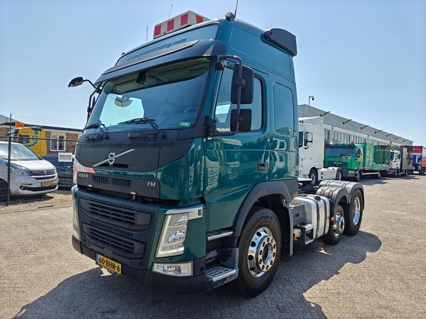 Volvo FM 410 6X2 Globetrotter Euro 6C - VEB+ - KiepHydrauliek - NaafReductie - Alcoa - SchuifSchotel - 2 Stuks OpVoorraad | Trekkers | Standaard trekker