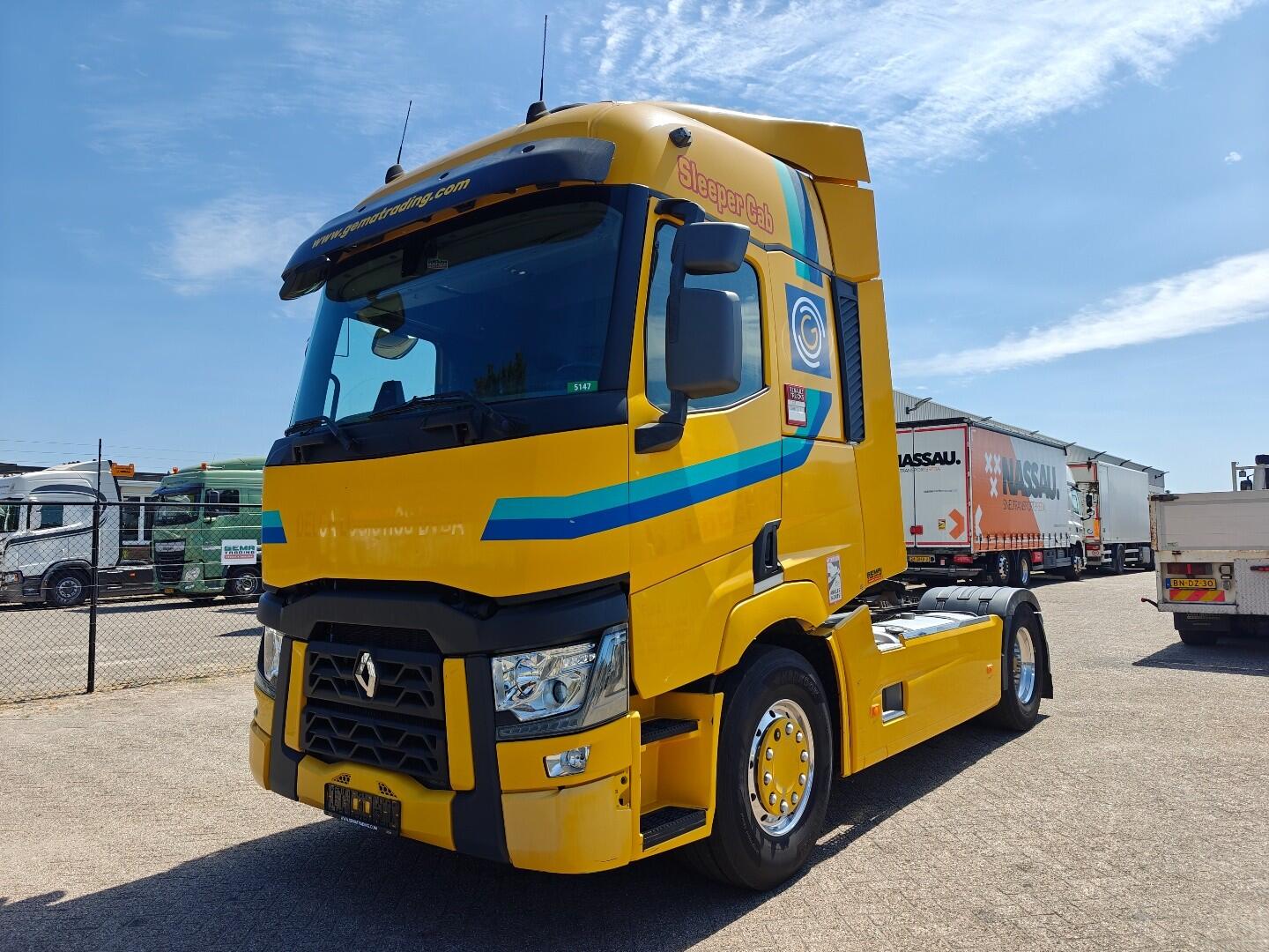 Renault T 430 4x2 Sleeper Cab Euro 6C - Dubbele Tanks - Alcoa - SmartTacho V2 | Trekkers | Standaard trekker