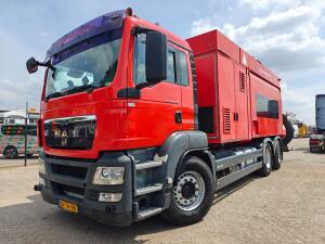 MAN TGS 28.440 6X2-4 BL DagCabine Euro5 - RSP 2 Turbine - SaugBagger 8m3 - Hydrostatisch Rijden - GrondZuiger