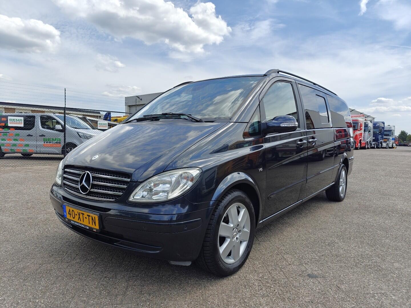 Mercedes-Benz VIANO CDI 3.0 Ambiente Lang - 7pers. - Leder - Panorama - 166.000km Origineel - Trekhaak - ToP! | Bussen en auto's | Personenbus