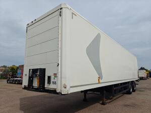 System Trailers LPRS 18 Geslotenbak 13.6m + Laadklep 2000KG - AccuPakket - StuurAs - BPW Assen Schijfrem - 09/2026 APK