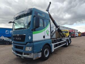 MAN TGX 26.440 6x2 XL Euro5 - Haakarmsysteem AJK NHS20 - 20T - 6,5 Meter Lang - Belgische Registratie