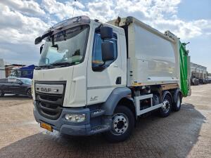 DAF LF 220 FAG 6x2/4 Dagcab Euro6A - 13/ DennisEagle Olympus14n + Terberg TA-DE2e Belader- 119.000KM - 11/2026 APK