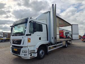 MAN TGM 15.250 4x2 SlaapCabine Euro 6 - Norka Box - ZijDeuren - Zepro 1.500KG - Vollucht - SmartTacho V2