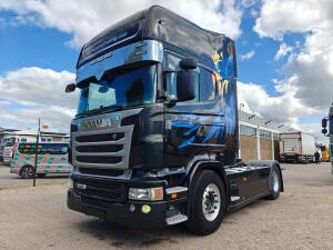 Scania R440 4x2 Topline Euro5 - Retarder - StandAirco - Dubbele Tanks - SmartTacho V2