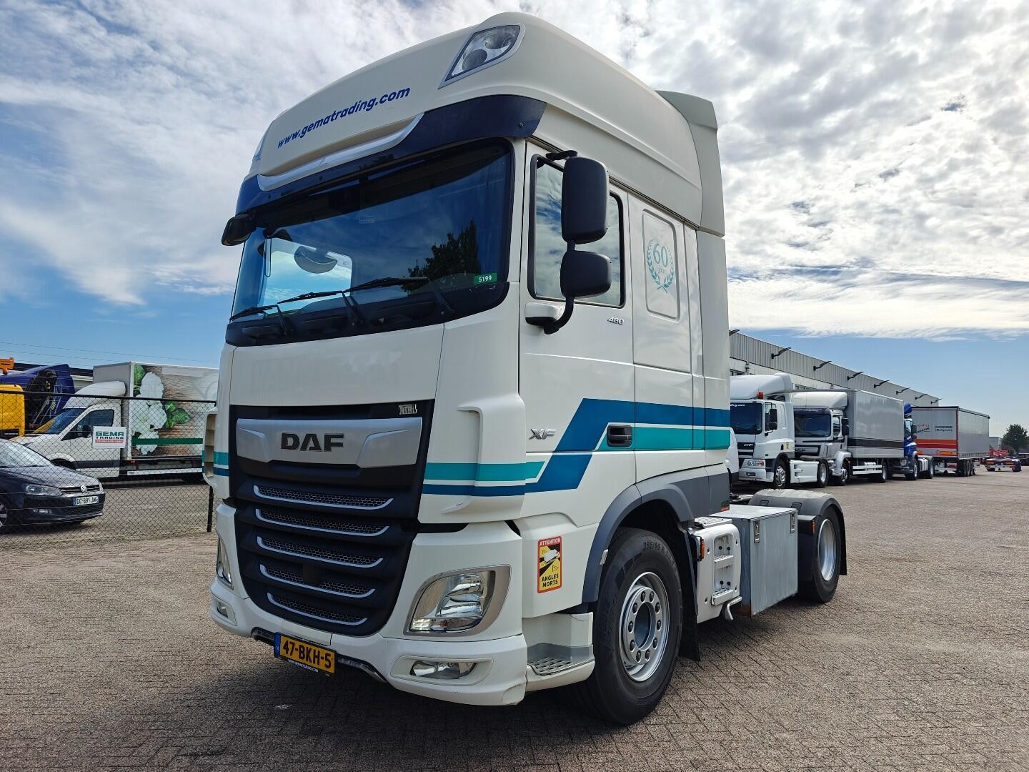DAF XF 480 FT 4x2 SuperSpaceCab Euro6C - StandAirco - SmartTacho V2 - 12/2026 APK | Trekkers | Standaard trekker