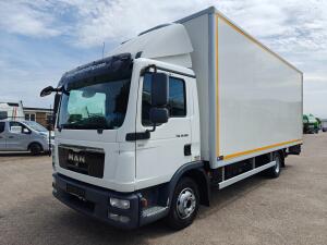MAN TGL 10.180 4x2 DagCab Euro5 - GeslotenLaadbak 6,7m + Laadklep1.500KG - Bakverkoeling/Verwarming - SmartTachoV2