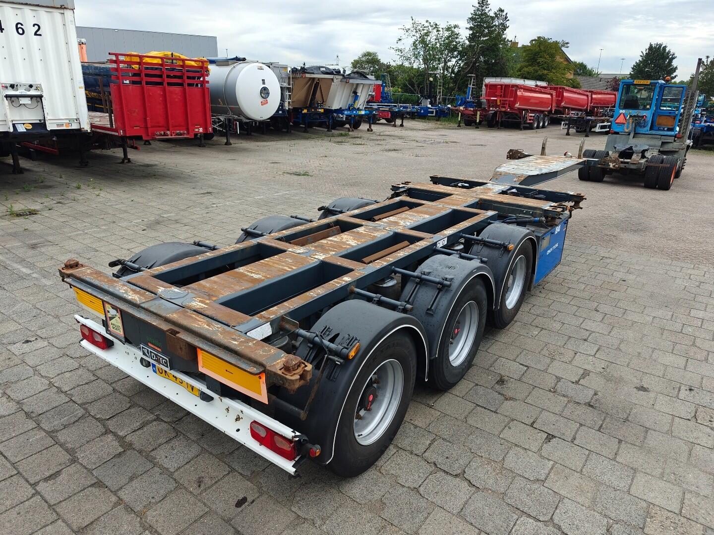 D-Tec FT-43-03V Multi - Alle AanSluitingen - GenSet - LiftAs - SAF TrommelRem | Trailers | Containertransport