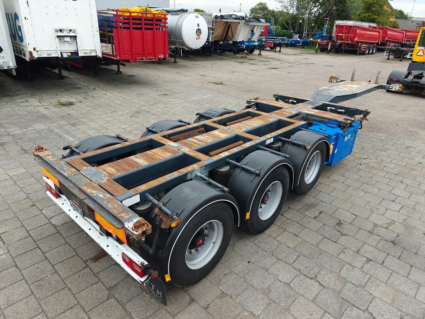 D-Tec FT-43-03V Multi - Alle AanSluitingen - GenSet - LiftAs - SAF TrommelRem | Trailers | Containertransport