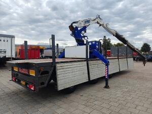 Kennis TPD.348.C-B 11.5m OpenLaadBak Aluminium Borden +  Kennis R16000- StuurAssen - BPW Assen schijf