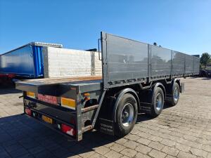 Kennis TPD.348.C-B 11.5m OpenLaadBak Aluminium Borden 1,3M SpoorBreedte - StuurAssen - BPW Assen schijf