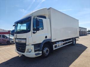 DAF CF 310 FA 4x2 DagCab Euro6A -  AluTeam Box 7,45m + Dhollandia 2000KG Laadklep