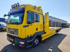MAN TGL 12.240 4X2 BL DubbelCab (6pers) Euro4 - Falkom Fas6000 1+1 + AfstandBediening + Bril 2250 KG + Lier - VangMuilKoppeling