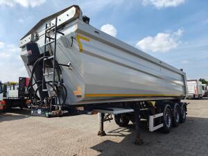 Wielton NW-3 28,3 m³ - Staal/Staal - Hyva AfdekKleppen + Afstandbediening - Wabco SmartBoard - SAF schijfrem - LiftAs - APK 04/2027