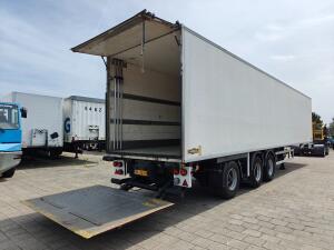 System Tailer TKS24 3-Assen BPW - ChereauGeisoleerdeOpbouw- Lift/StuurAs - Schijfremmen - Laadklep 2000KG - 05/2027 APK