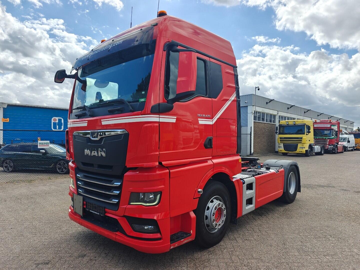 MAN TGX 18.470 4x2 BL XL GM Euro6D - Retarder - WF / TipperHydrauliek - ADR FL/AT - Skirts | Trekkers | Gevaarlijke stoffen
