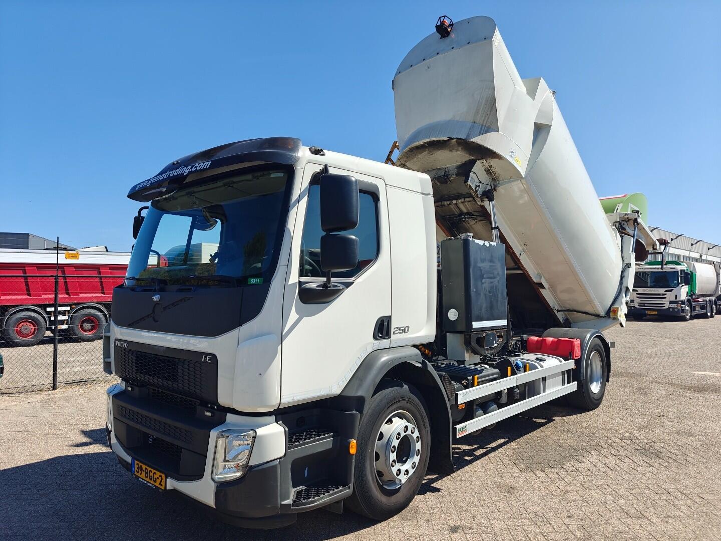 Volvo FE 250 4x2 DagCabine Euro 6B - GeesinkNorba Side Loader 17 | Vrachtwagens | Vuilniswagen