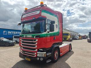 Scania R450 4x2 TopLine Euro6A - Retarder - Vlastuin Schuif/HefSchotel - VolLucht - SmartTacho V2 - 05/2027 APK
