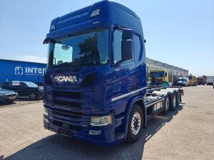 Scania R450 8x2/6 HighLineCR20H Euro6C - 20FT - Retarder - Alcoa - Vol Lucht - StandAirco - SmartTacho V2