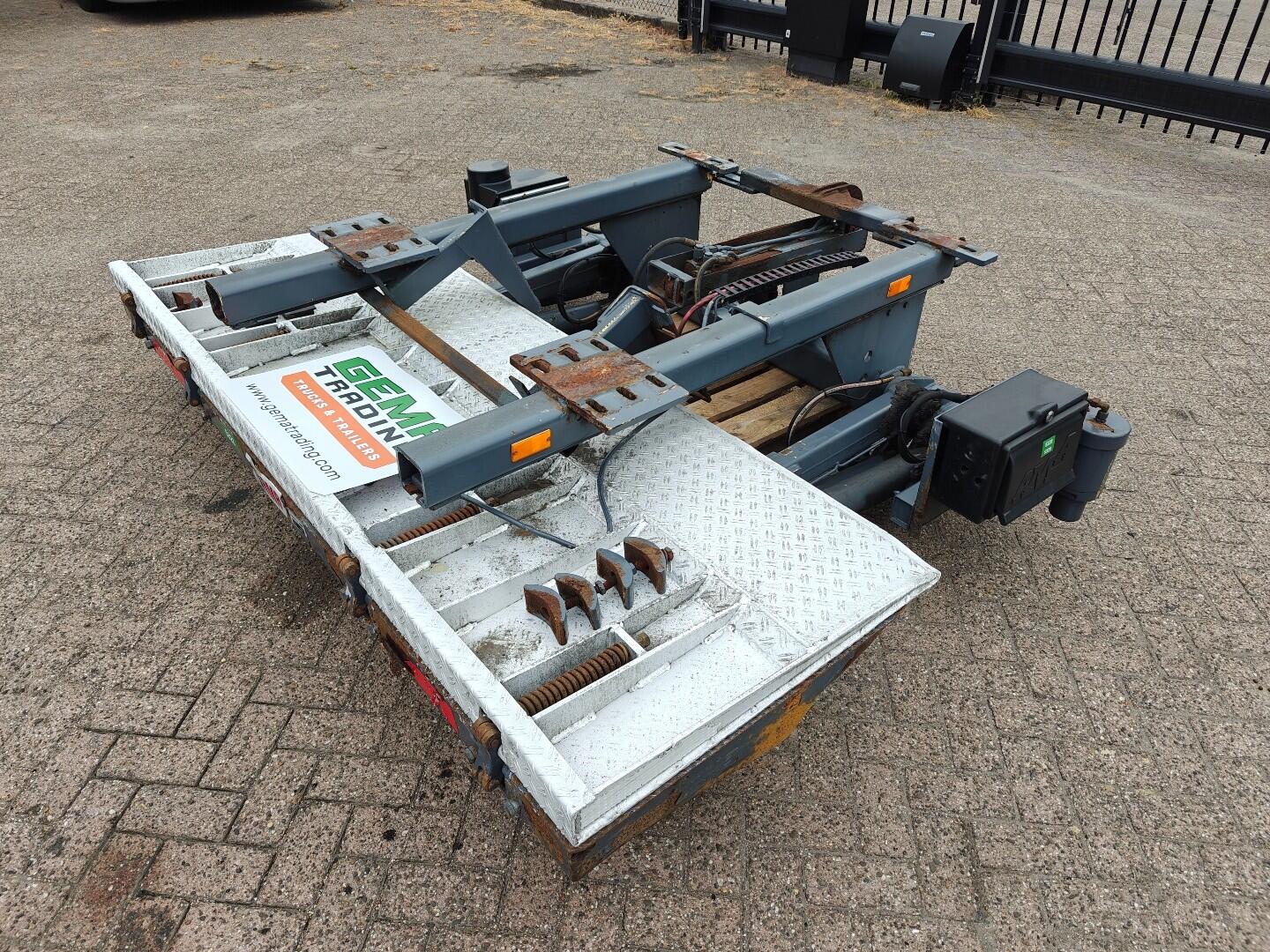AMA 25 UH OnderVouwKlep - 2500 KG - CE - 170cm LANG - 245cm Breed - BY 2010 | Onderdelen | Laadklep