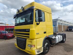 DAF FT XF105.410 4x2 SpaceCab Euro5 - HandGeschakeld - Standaard - Airco - Bladgeveerde VoorAs