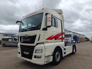 MAN TGX 18.420 4x2 XLX Cabin Euro6C - 9T VoorAs - Skirts - SmartTacho V2