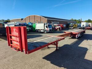 Kromhout 3.VOU-16-27.1N Open Laadbak 12.4m - Uitschuifbaar 5.9m - NaloopAs - SAF TrommelRem