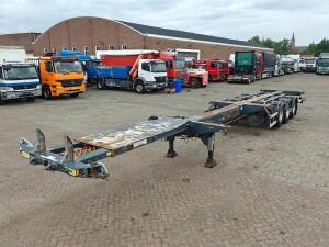 D-Tec Flexitrailer FT-43-03V Multi - 3x Uitschuifbaar - LiftAs - SAF Trommel - 5205KG