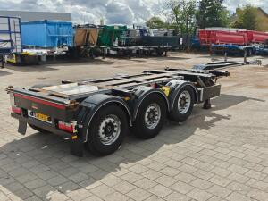 Pacton TXC343 MULTI - ADR - RVS lekbak - 3x Uitschuifbaar - Valx Schijfrem -LiftAs - 5295KG