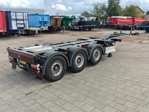 Pacton TXC343 MULTI - ADR - RVS lekbak 3x Uitschuifbaar - Valx Schijfrem -LiftAs - 5295KG