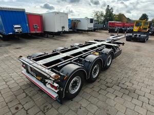 D-Tec FLEXITRAILER Multi - 3x Uitschuifbaar - LiftAs - 4879KG - Valx SchijfRem - 3StuksOpVoorraad