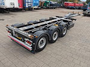 D-Tec FLEXITRAILER FT-LS-S Multi - 3x Uitschuifbaar - LiftAs - 4879KG - Valx SchijfRem - 3StuksOpVoorraad
