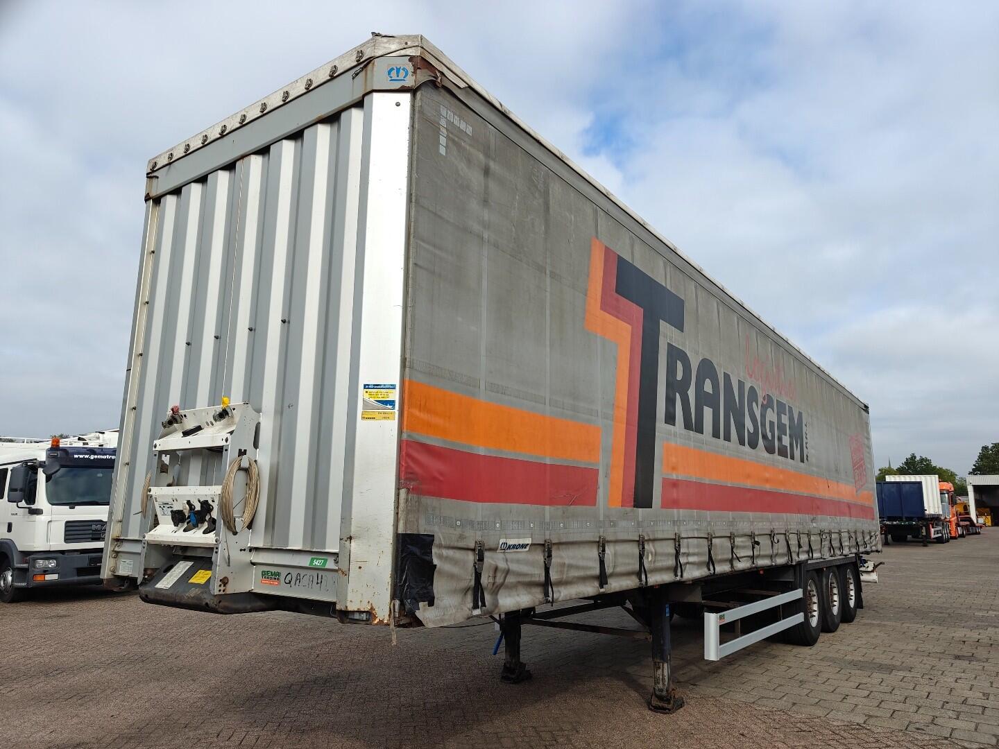 Krone SD Standaard - SchuifZeilen/Dak - CodeXL - KroneAs SchijfRem | Trailers | Schuifzeilen